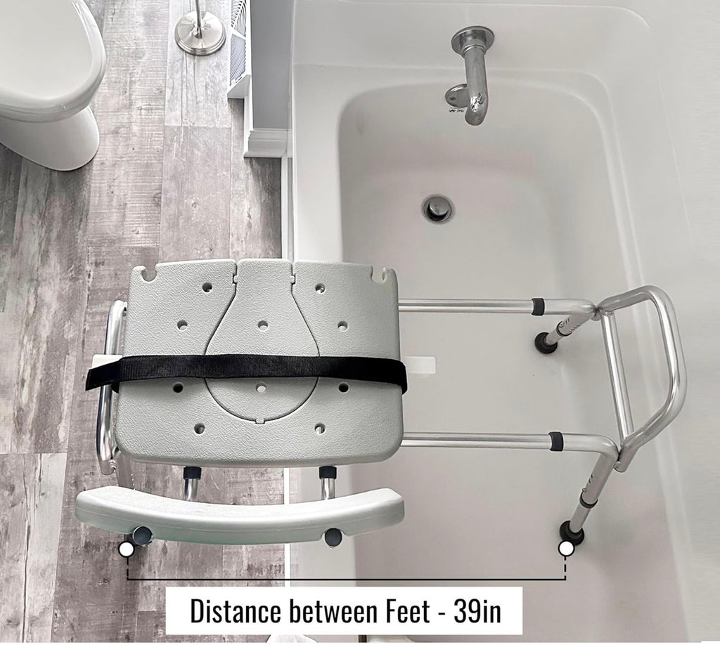 Heavy duty Transfer Bench with cut-out seat