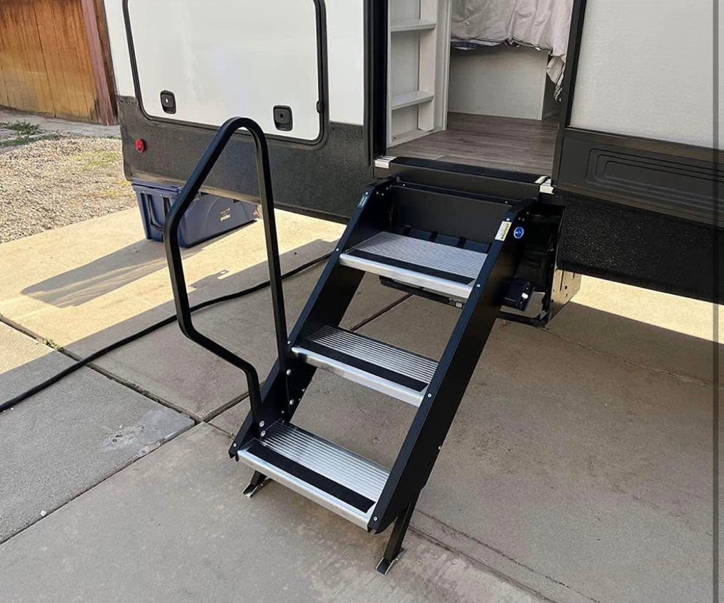 Step Handrail for Step Above 2nd Generation RV