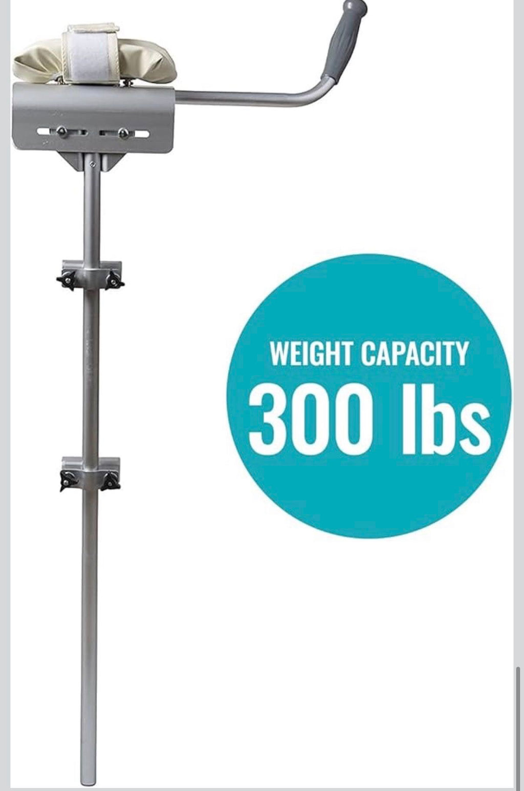 Walker Platform Attachment With Adjustable Padded Cuff
