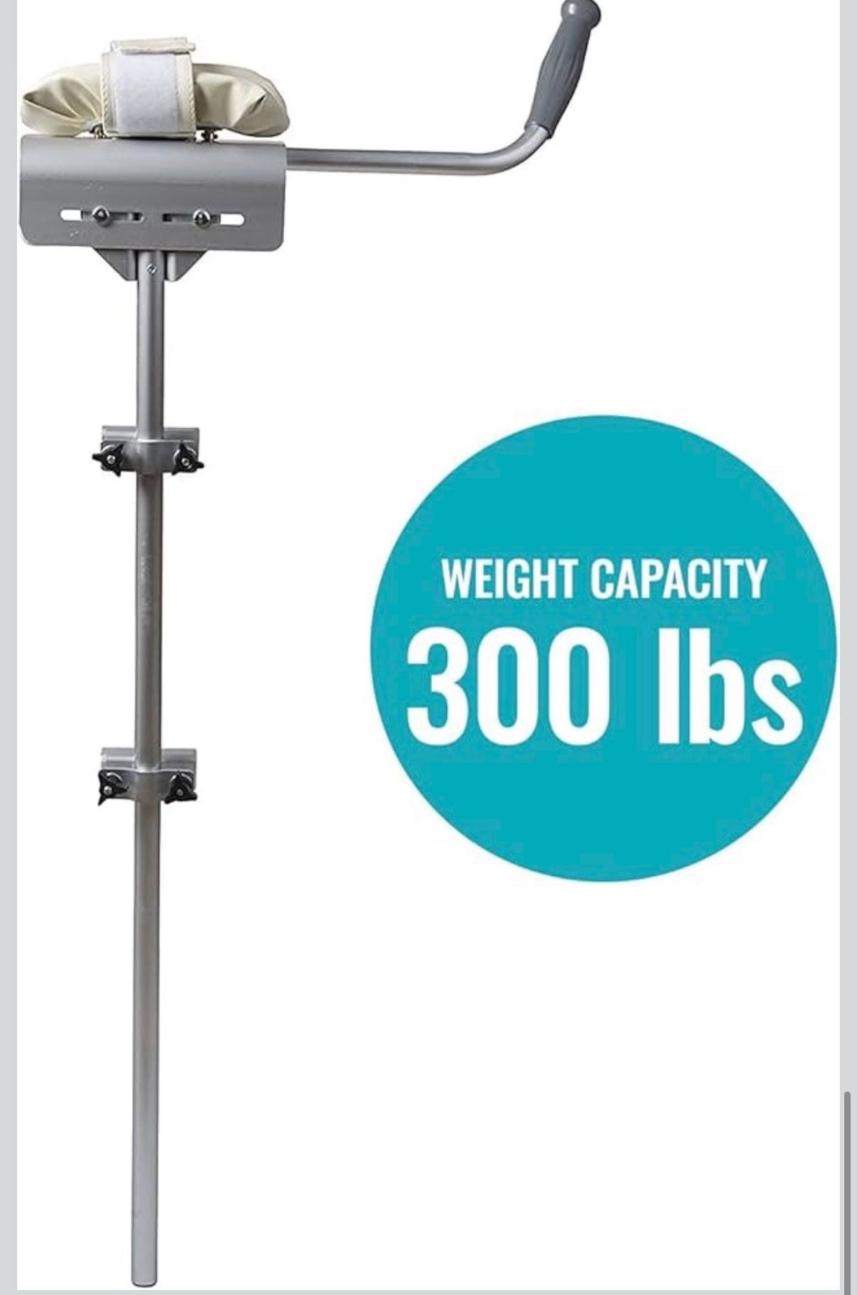 Walker Platform Attachment With Adjustable Padded Cuff