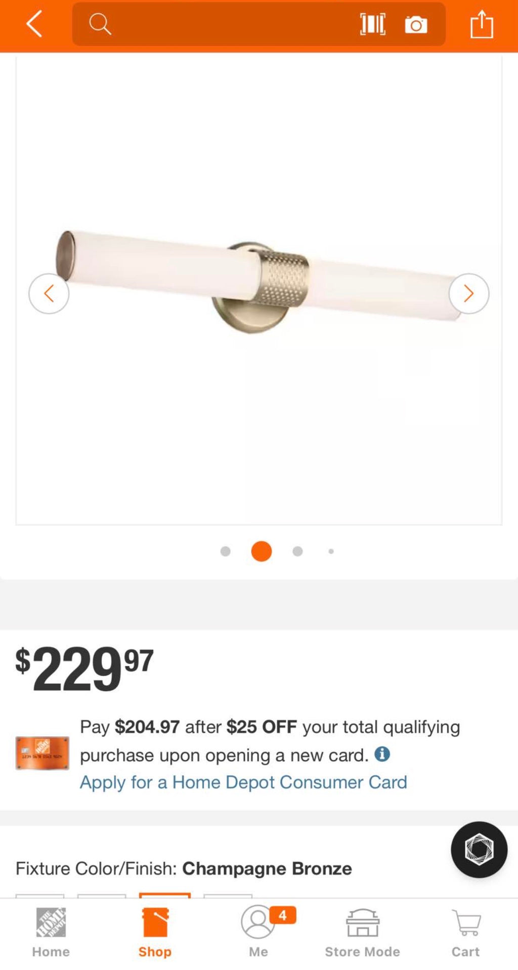 Sashi 24.25 in. Bath Bar Medium LED Vanity Light