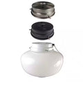 1-Light Multi-Finish Ceiling Fan Globe LED Light Kit