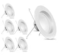 6-pack 5/6 in. Dimmable LED Recessed Light Trim Kit